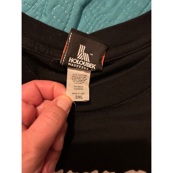 Harley-Davidson Men's Sz 2XL T-Shirt Denney's Springfield, MO Black Short Sleeve - Picture 6 of 6